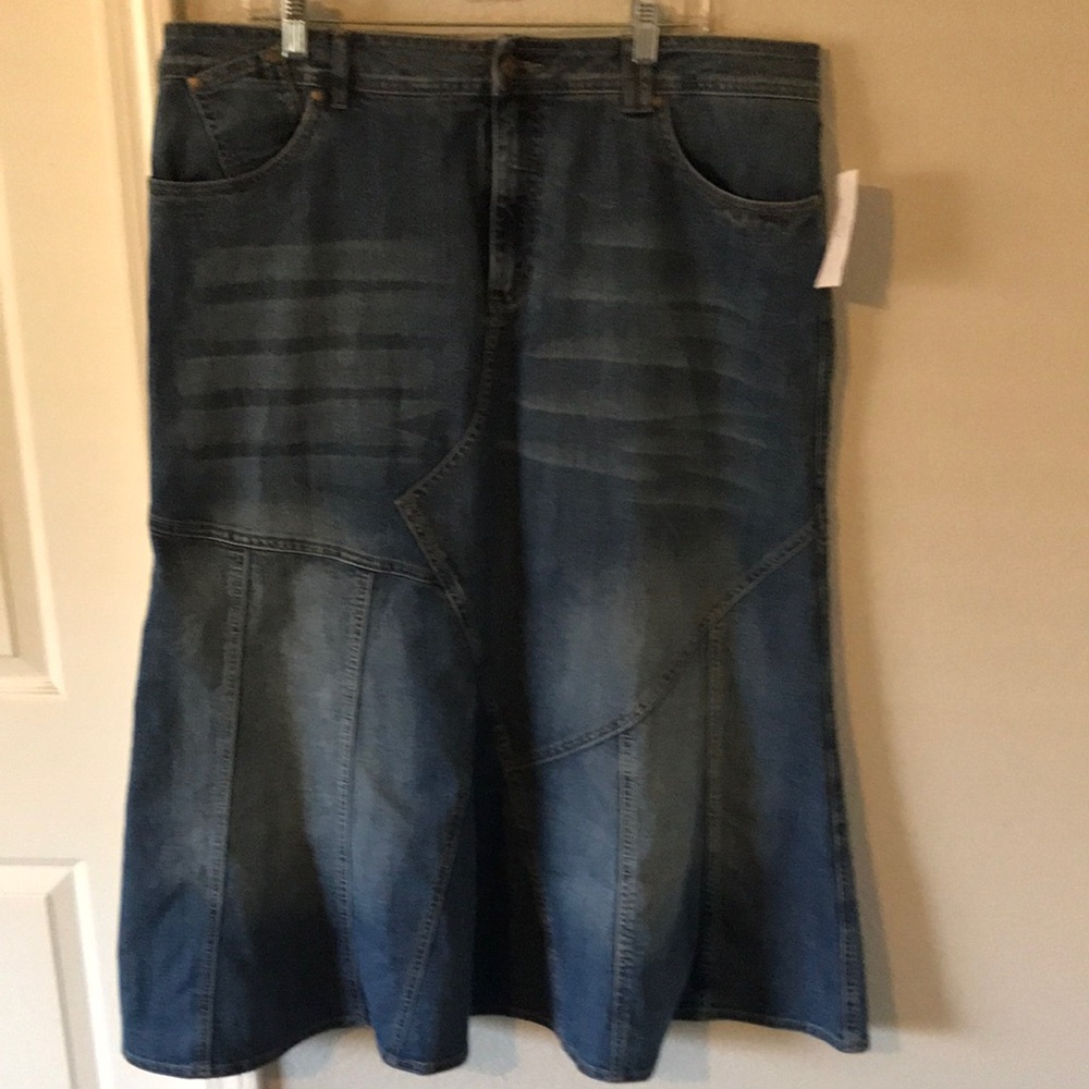 L.a. blues Blue Denim Skirt